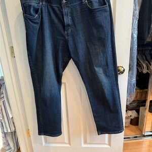 Lee Men's Dark Indigo Straight Jeans